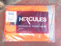 Hercules Hi Viz work jacket, new, size 3XL