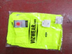 V iz wear Over trouser Hi Viz Trousers, new size 2XL