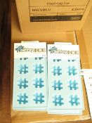 12x Hashtag Ice-Cube Makers - All Packaged & Boxed.