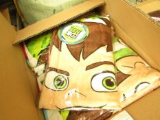 Ben 10 printed beach towel 70 x 140cm, new and packaged.