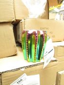 Box of 4x George Home cosmic cactus tealight holder, new and boxed.