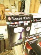 Russell Hobbs Steam Genie handheld steamer, untested and boxed.