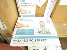 In Health washable roller Pedi, new and packaged.