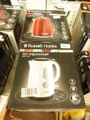 Russell Hobbs My Breakfast kettle, untested and boxed.