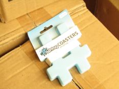 12x Hashtag Coasters - All Packaged & Boxed.