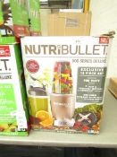 | 1x | NUTRI BULLET 900 DELUXE | UNCHECKED & BOXED | NO ONLINE RE SALE | SKU C5060191467353 | RRP £
