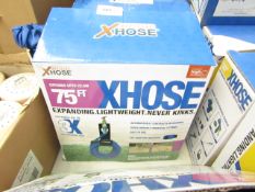 | 2X | XHOSE 75FT | UNCHECKED & BOXED | NO ONLINE RE-SALE | SKU C5060191461085 | RRP £39.99 |