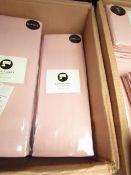 Sanctuary Fitted Sheet With Deep Box Single Blush 100 % Cotton New & Packaged