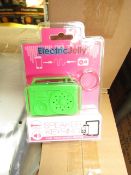 6x Electric Jelly speaker keyring, new and packaged.