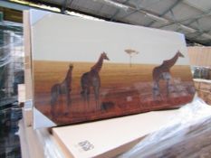 Pallet of approx 140 Savannah Scene canvas prints, new