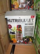 | 1x | NUTRIBULLET 900 SERIES | UNCHECKED AND BOXED | NO ONLINE RE-SALE | SKU C5060191467353 |