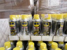 Pack of 6 x 200ml WD-40 chain wax, RRP £5.99 each @ALDI new and packaged.