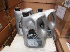 4x 4L Mineral engine oil, new and boxed.