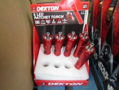 Dekton - LED Ratchet Torch - All New.