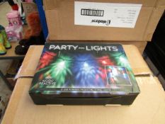 6x Party wire lights. New and boxed.