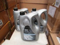 4x 4L Mineral engine oil, new and boxed.