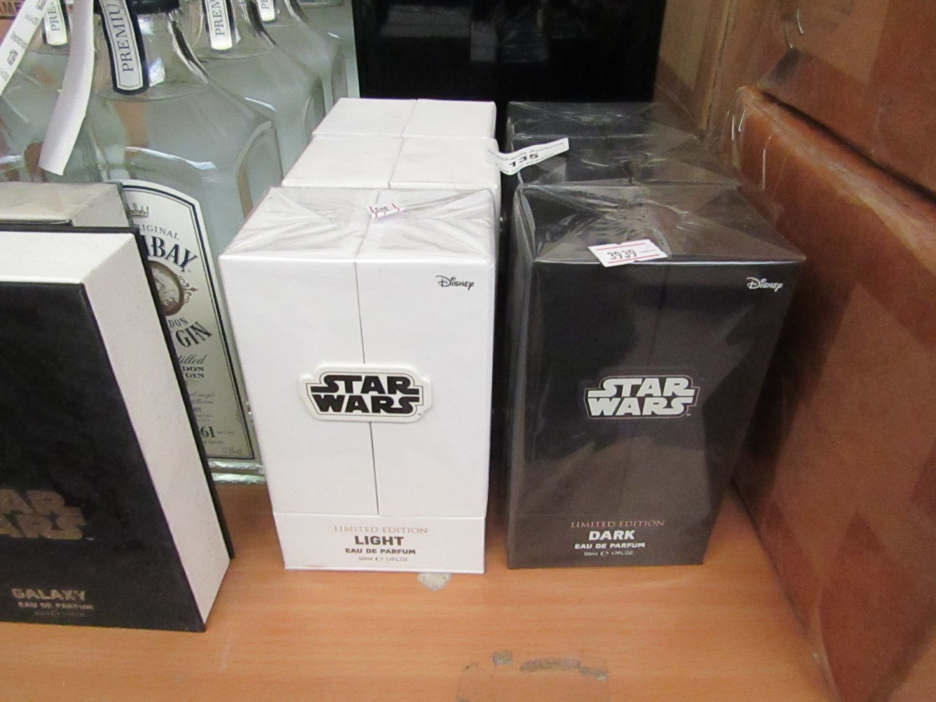 8x Various Star Wars 50ml Eau De Parfum, all new.