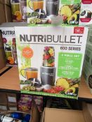 | 1X | NUTRIBULLET 600 SERIES | UNCHECKED AND BOXED | NO ONLINE RE-SALE | SKU - | RRP £59:99 | TOTAL