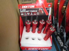 Dekton - LED Ratchet Torch - All New.