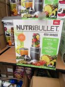 | 1X | NUTRIBULLET 600 SERIES | UNCHECKED AND BOXED | NO ONLINE RE-SALE | SKU - | RRP £59:99 | TOTAL