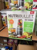 | 1X | NUTRIBULLET 600 SERIES | UNCHECKED AND BOXED | NO ONLINE RE-SALE | SKU - | RRP £59:99 | TOTAL