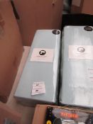 Sanctuary Boutique Bedding 100% Cotton - Fitted DOUBLE Duck Egg Sheet - New & Packaged.