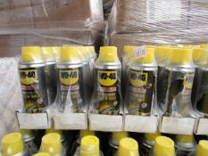 Pack of 6x 200ml WD-40 chain wax, new and packaged.