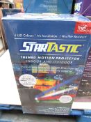 | 10x | STARTASTIC ACTION LASER PROJECTORS | UNTESTED & BOXED | NO ONLINE RE-SALE | SKU - | RRP £