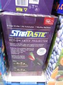 | 12x | STARTASTIC ACTION LASER PROJECTORS | UNTESTED & BOXED | NO ONLINE RE-SALE | SKU - | RRP £