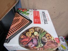 | 5X | ELECTRIC INDOOR GRILL | UNCHECKED AND BOXED | NO ONLINE RE-SALE | SKU C506541512825 | RRP £