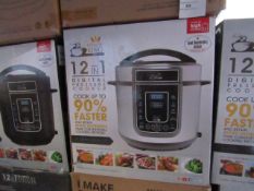 | 1X | PRESSURE KING PRO 12 IN 1 DIGITAL PRESSURE AND MULTI COOKER COLOUR PICKED AT RANDOM |