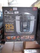 | 1X | PRESSURE KING PRO 20 IN 1 DIGITAL PRESSURE AND MULTI COOKER SILVER | REFURBISHED AND