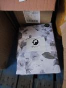 Sanctuary Elissia Mono Superking Reversible Duvet Set,100 % Cotton RRP £79.99 New & Packaged