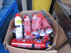 5x Fire Extinguishers - Various Different Ones Picked at Random - All Packaged Unused.