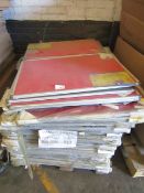 Pallet of approx 40 Felt notice boards, appears to be a mix of 900x600 and 600x600.