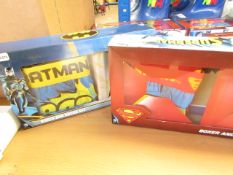 2 items being 1 x Batman Boxers & 1 x Superman Boxers size 4/5 yrs new