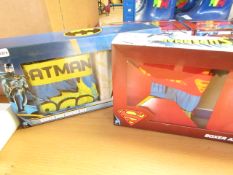 2 items being 1 x Batman Boxers & 1 x Superman Boxers size 2/3 yrs new