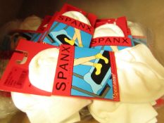 3 x Spanx by Sara Blackely Sportease Advanced Athlelic Socks one size RRP £5 each on ebay new &