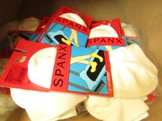 3 x Spanx by Sara Blackely Sportease Advanced Athlelic Socks one size RRP £5 each on ebay new &