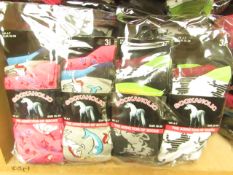 12 X Pairs of Ladies Sockaholic Design Socks size 4-7 new in packaging