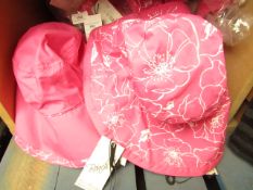 3 x Pi Rossini Ladies Reversable Beach Hats new with tag (see image for colour)