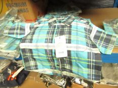5 x YKK Twins By Julus Hupeden Baby Tartan Shirts size 68 new & packaged