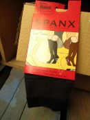 3 x Spanx by Sara Blackely Two-timin Reverserible Black/Charcoal Trouser Socks one size RRP £8