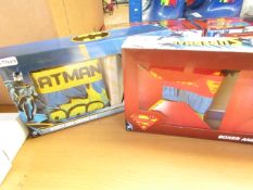 2 items being 1 x Batman Boxers & 1 x Superman Boxers size 6/7 yrs new