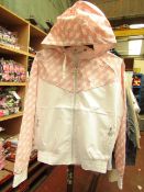 Everlast Girls White/Pink Jacket size 14 yrs new with tag