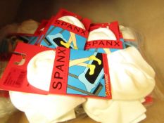 3 x Spanx by Sara Blackely Sportease Advanced Athlelic Socks one size RRP £5 each on ebay new &