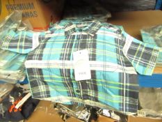 5 x YKK Twins By Julus Hupeden Baby Tartan Shirts size 68 new & packaged