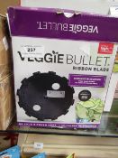 | 1x | VEGGIE BULLET RIBBON 1BLADE | BOXED | NO ONLINE RE-SALE | SKU - | RRP |