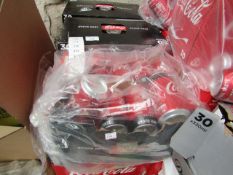 Approx 30x 330ml Coca Cola Zero cans. BB 30/06/2020