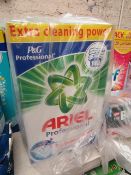 9Kg Ariel 140 washes washing powder, Kg listed amount is an approx.